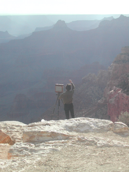 photographing the gulf