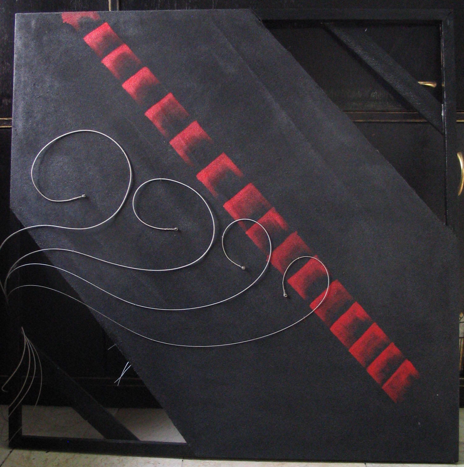 bass, mixed media 2005