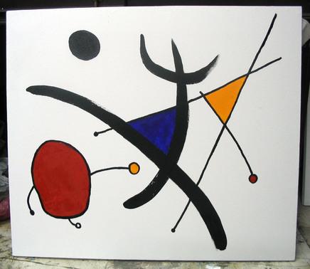 miro commissioned 2, oil on canvas 2005