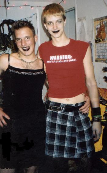 scaaaaaaaaary... mikey and andy.