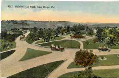Golden Hill Park drive