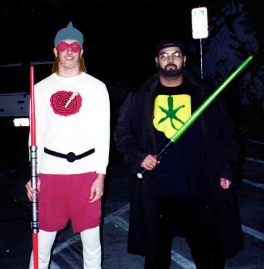 Halloween in Chico, 2001. Snoogans