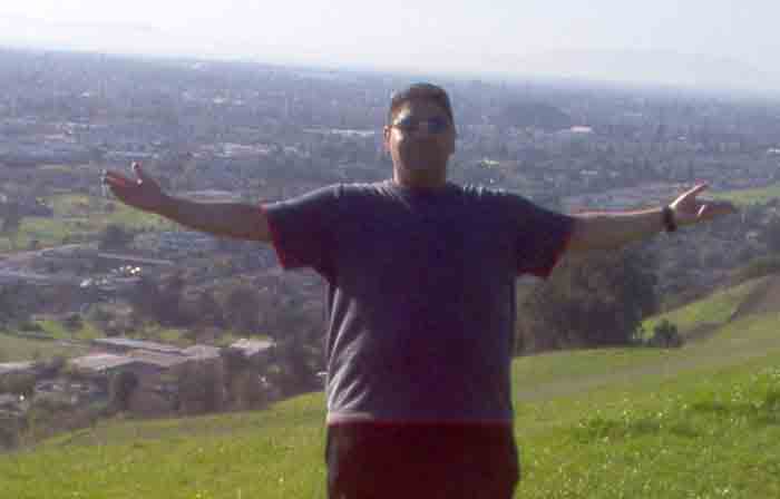 The world behind me.