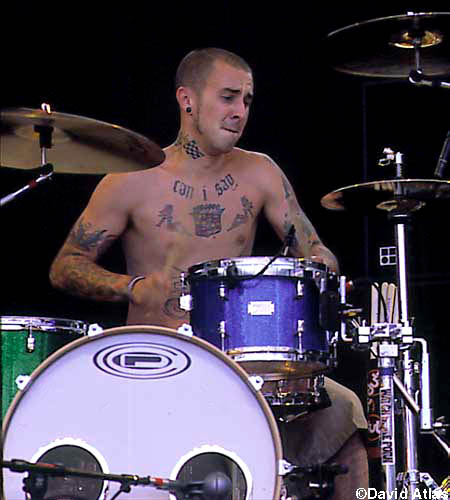 Travis Playing The Drums