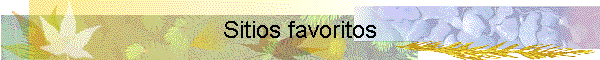Sitios favoritos