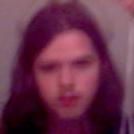 Me in front of a bathroom mirror... it's a recurring theme in my photography, I've noticed.&nbsp; December 2003.