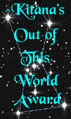 Kitana's Out of This World Award