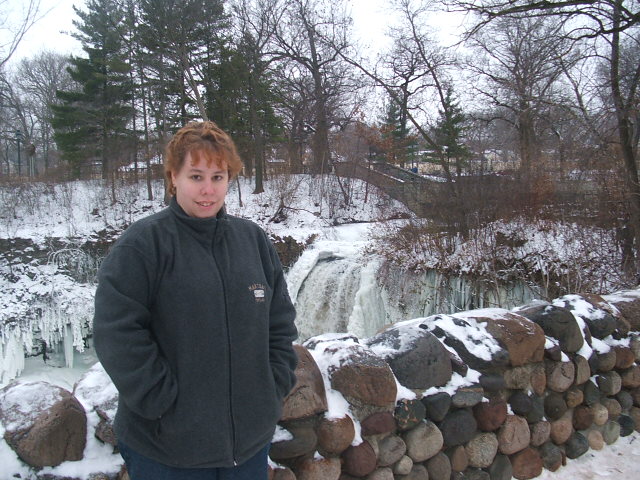 Me at Minnehaha Falls