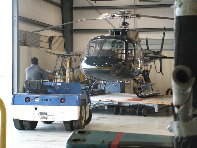 towing helicopter