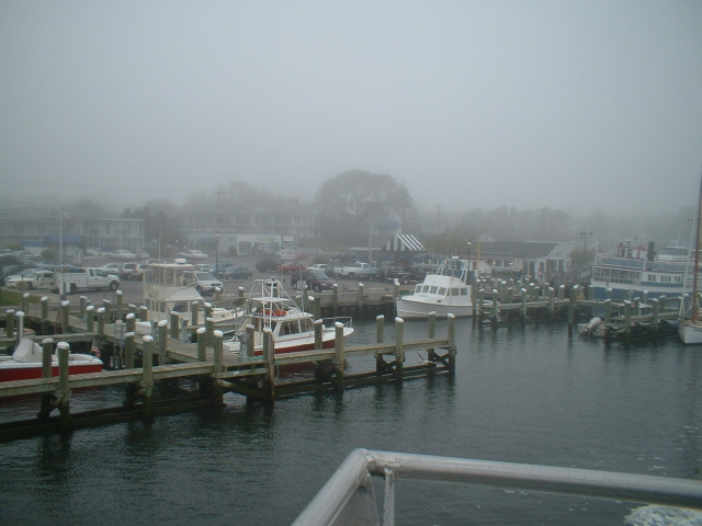 Foggy Hyannis Harbor