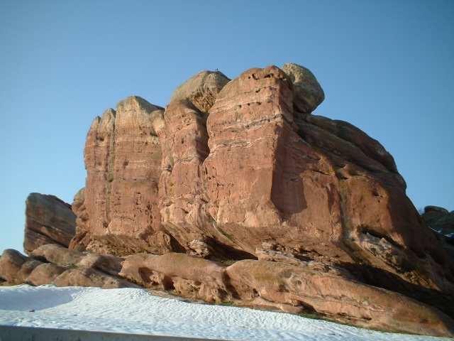 Red rocks