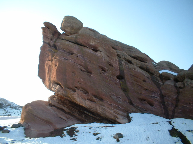 Red rocks