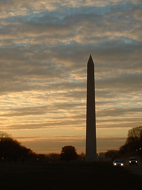 Washington Mon Dusk