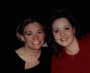 Adrianne and I at Sigma Alpha Pinning 98