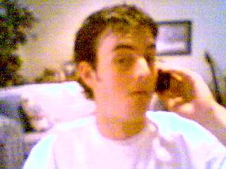 Aaron talking on the phone 1