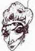 Old Queenie.. said to resemble Buster Keaton