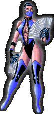 Kitana from "Ultimate Mortal Kombat 3"