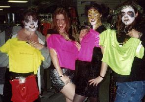 Look at those hotties!&nbsp; Judy, Jes, Pam, and Deb