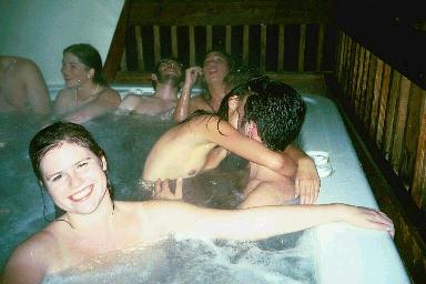 The slightly more risque Hot Tub shot...