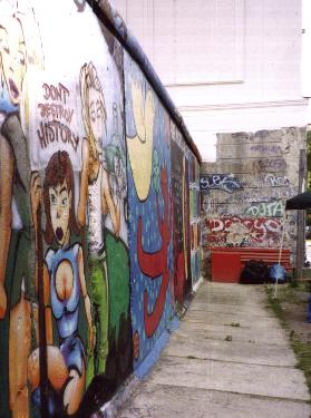 What's left of the Berlin Wall