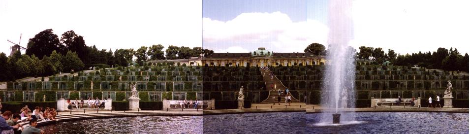 Friedrich the Great's palace, Sanssouci