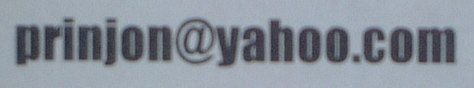 adresse email