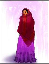 [R.C. Gorman 's second serigraph image]