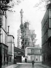 statue of liberty in paris 1886