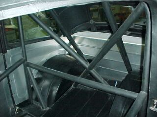 'Tinwork'&nbsp; fitted, rollcage and chassis were primered before the body was 'final' mounted