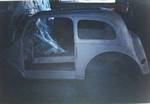 Just back from blasters, sprayed with etching primer a few minutes later...