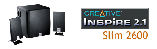 Creative Inspire 2.1 Slim (2600)