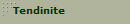 Tendinite