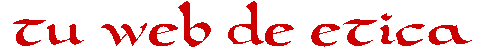 tu web de �tica