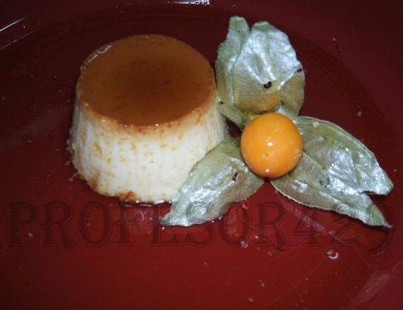 Flan de huevo