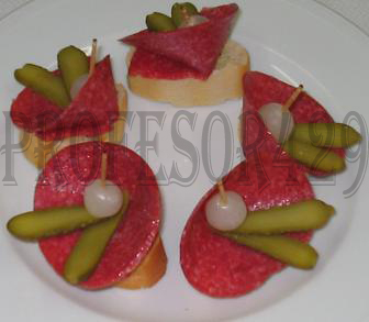 Montadito salami