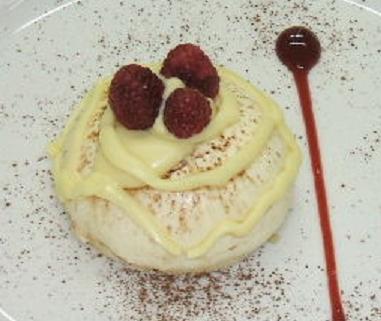 mousse blanca de cava