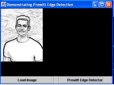Demonstrating Prewitt Edge Detection