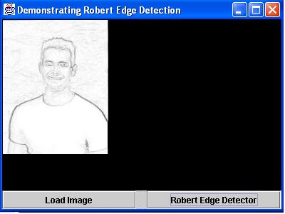 Demonstrating Robert Edge Detection
