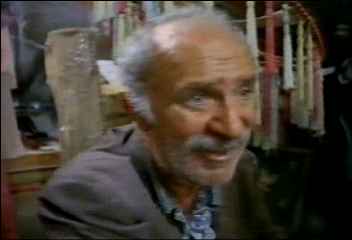 Mom! Grandpa smells like medicine again!