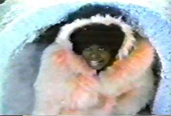 The new look in Eskimo chic this year...