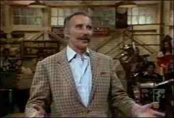 Live from the planet Saturn...it's Christopher Lee!