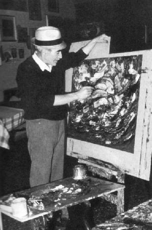 L'artista al lavoro