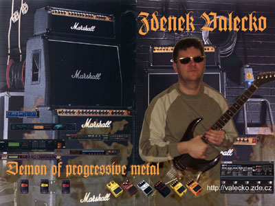Zdenek Valecko -  Progressive metal guitarist - Dream Theater follower