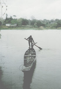 Traditional Laos Boat