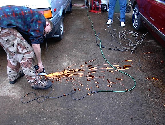 Death to insolent exhaust flanges!