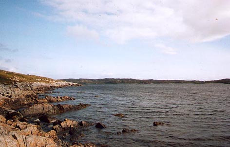 The sea at Arinagour