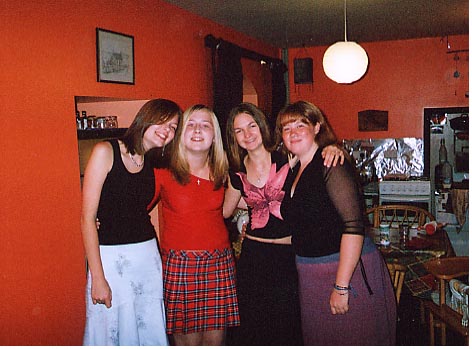 All dressed up for the ceidilh