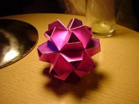 Modern bir origami �alışması