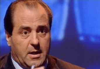 L'Ex Magistrato Antonio Di Pietro interviene alla trasmissione di Santoro
