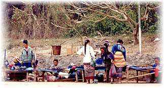 Maow market - delicate handicrafts and patch works